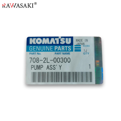 كوماتسو حفارة PC200-7 حفارة مضخة هيدروليكية 708-2L-00300 المضخة الرئيسية